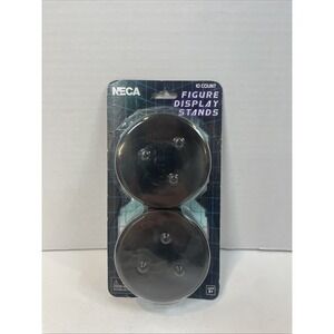 NECA Action Figure Display Stands 10 Count Black 3.5 Inch for 6-8 Inch Figures